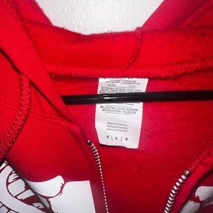 Simplicity skeleton zip up